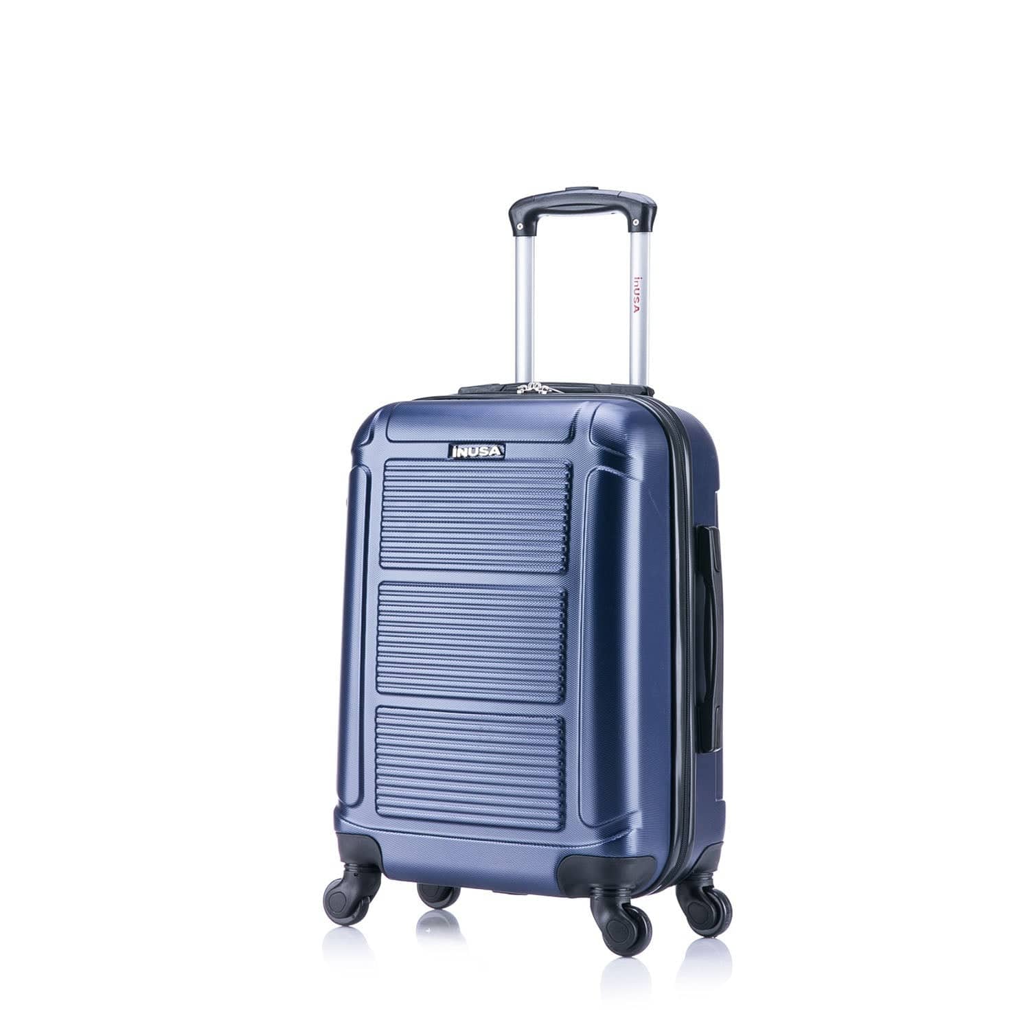 InUSA - Pilot lightweight hardside spinner luggage 20" carry-on - NAVY BLUE