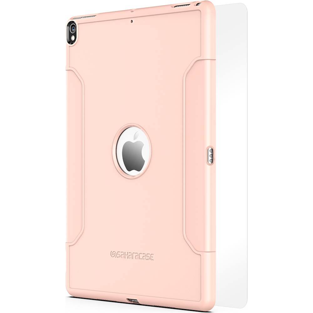Alt View 13. SaharaCase - Classic Case with Glass Screen Protector for Apple® iPad® Pro 10.5" and iPad® Air 10.5" (2019) - Rose Gold.