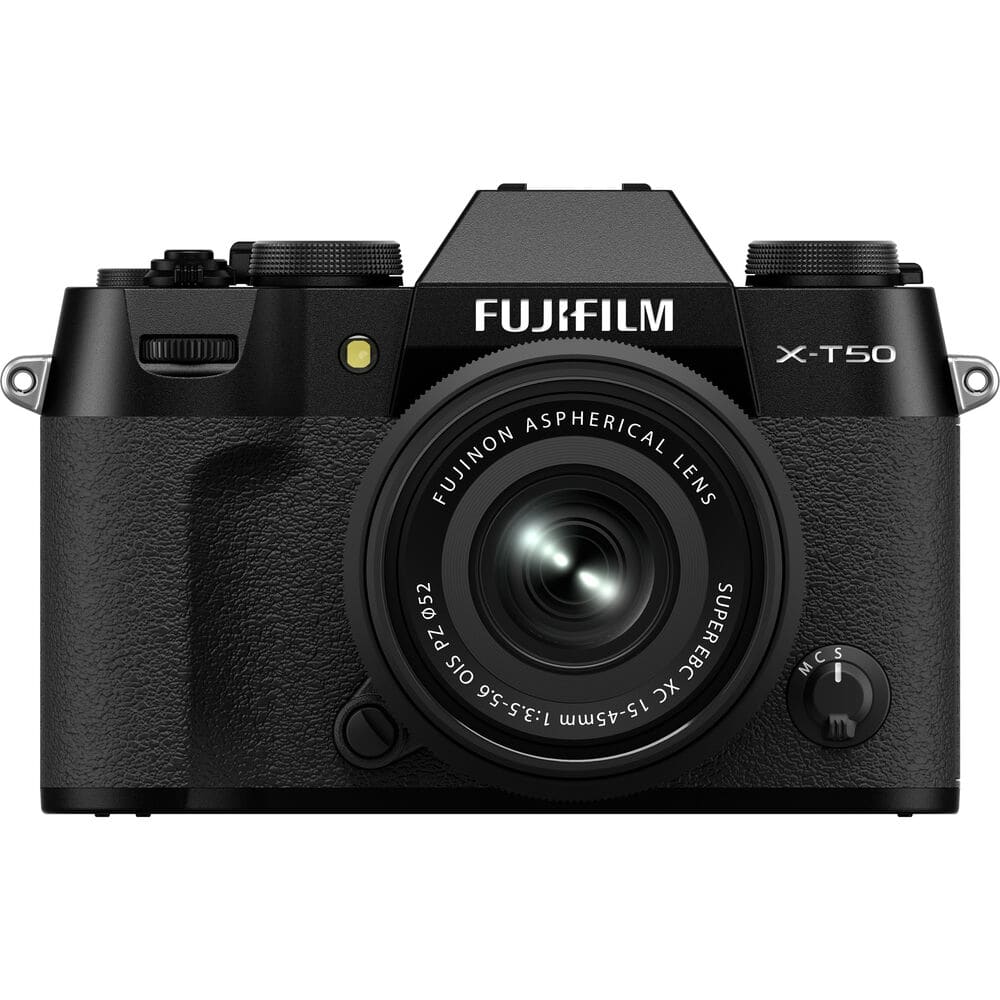 Fujifilm - X-T50 Mirrorless Camera with XC 15-45mm f/3.5-5.6 Lens (Black) - 168287 price history on PriceWatchPro