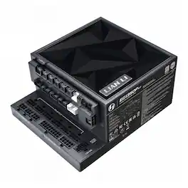 Lian Li - Edge Platinum V2 1350W PSU, Ultimate Power & Efficiency - Black