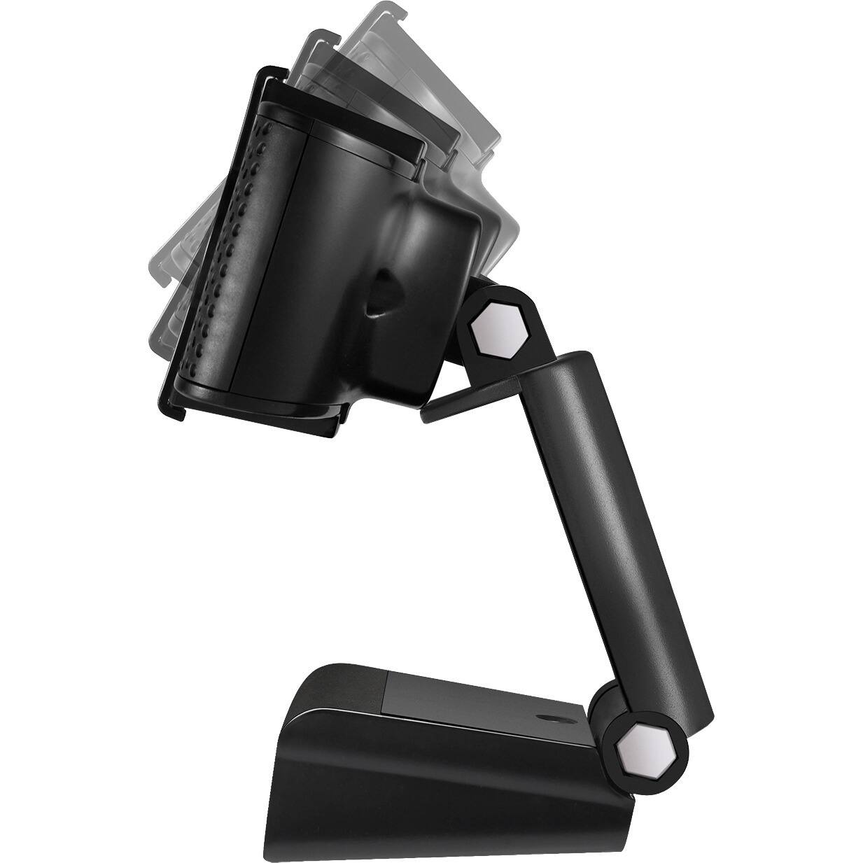 Alt View 3. Adesso - Adesso CyberTrack H5 1080P Webcam - 2.1 Megapixel - 30 fps - USB 2.0 - Auto Focus - Built-In MIC - Tripod Mount.