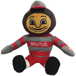 Santa's Workshop - Ohio State Buckeyes 9'' Musical Mascot - Scarlet