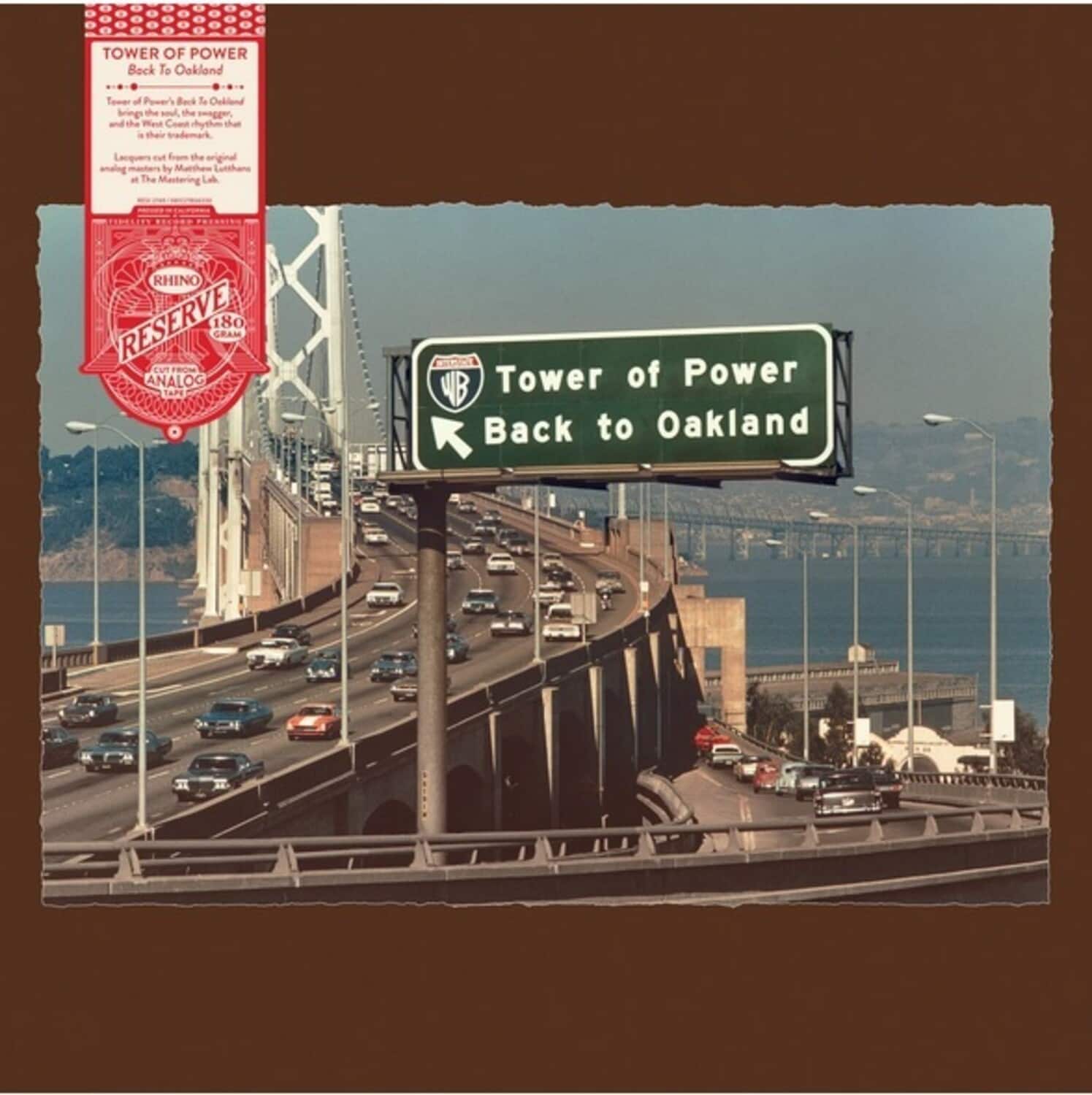 Tower of Power - Back To Oakland   - VINYL LP price history on PriceWatchPro
