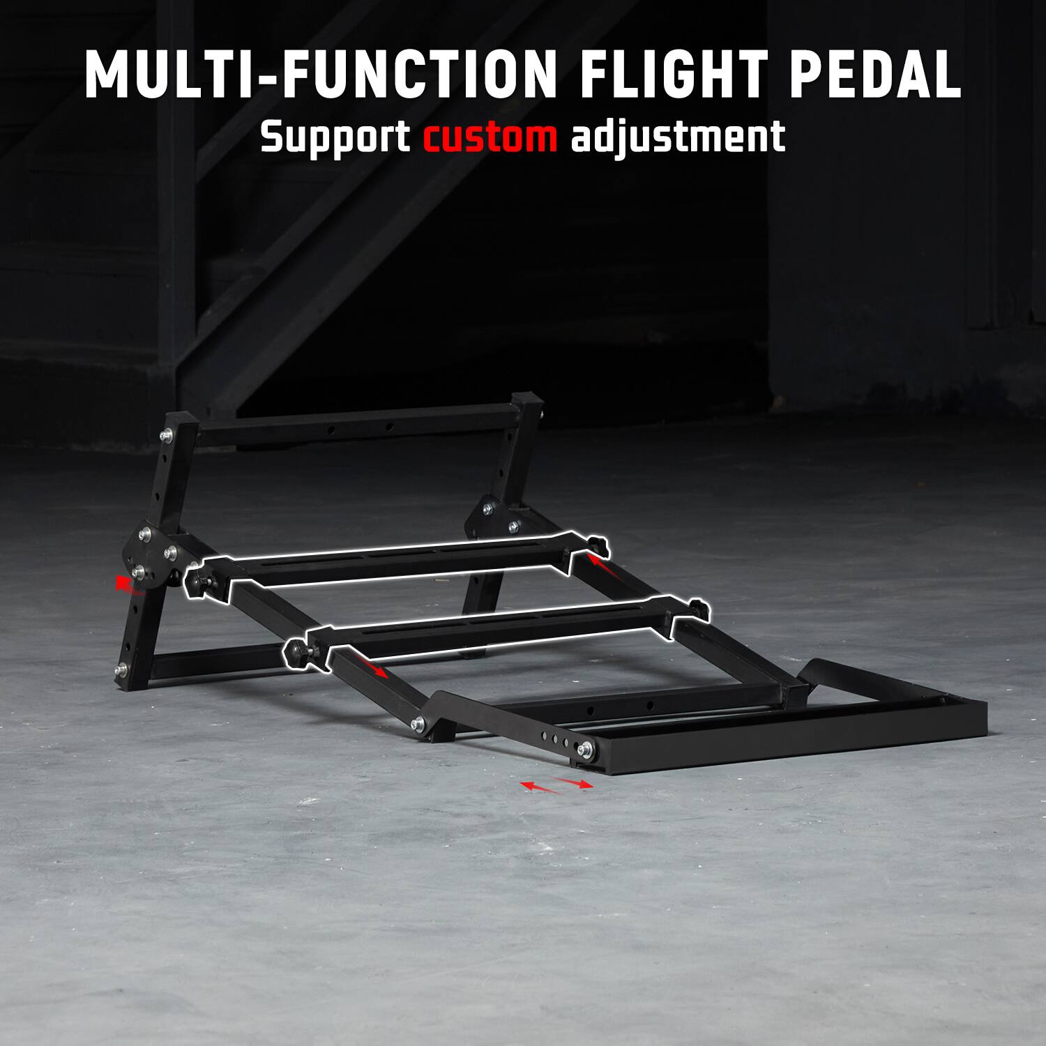 MULTI-FUNCTION FLIGHT PEDAL  
Support custom adjustment