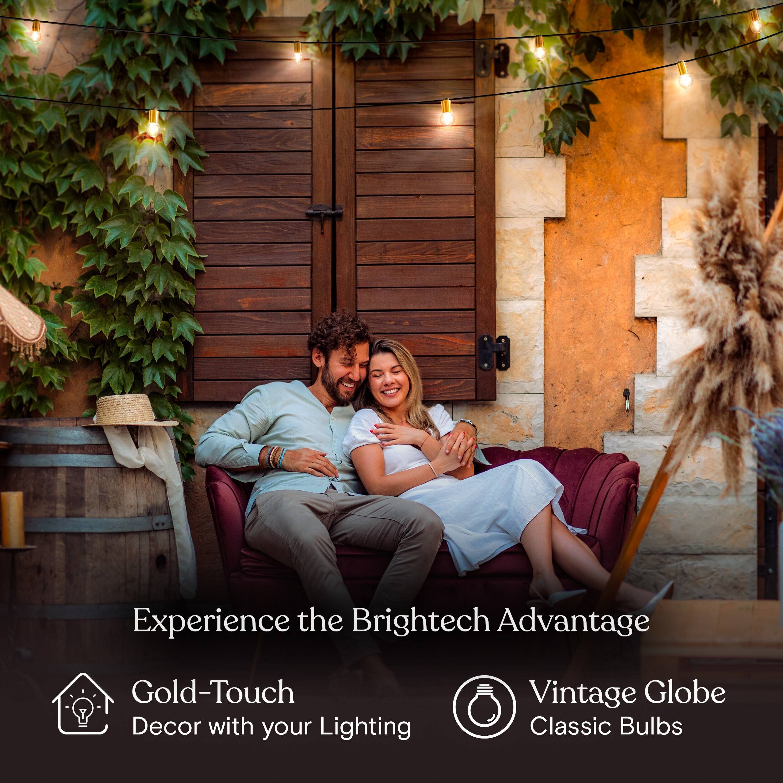 Experience the Brightech Advantage

Gold-Touch Decor with your Lighting

Vintage Globe Classic Bulbs