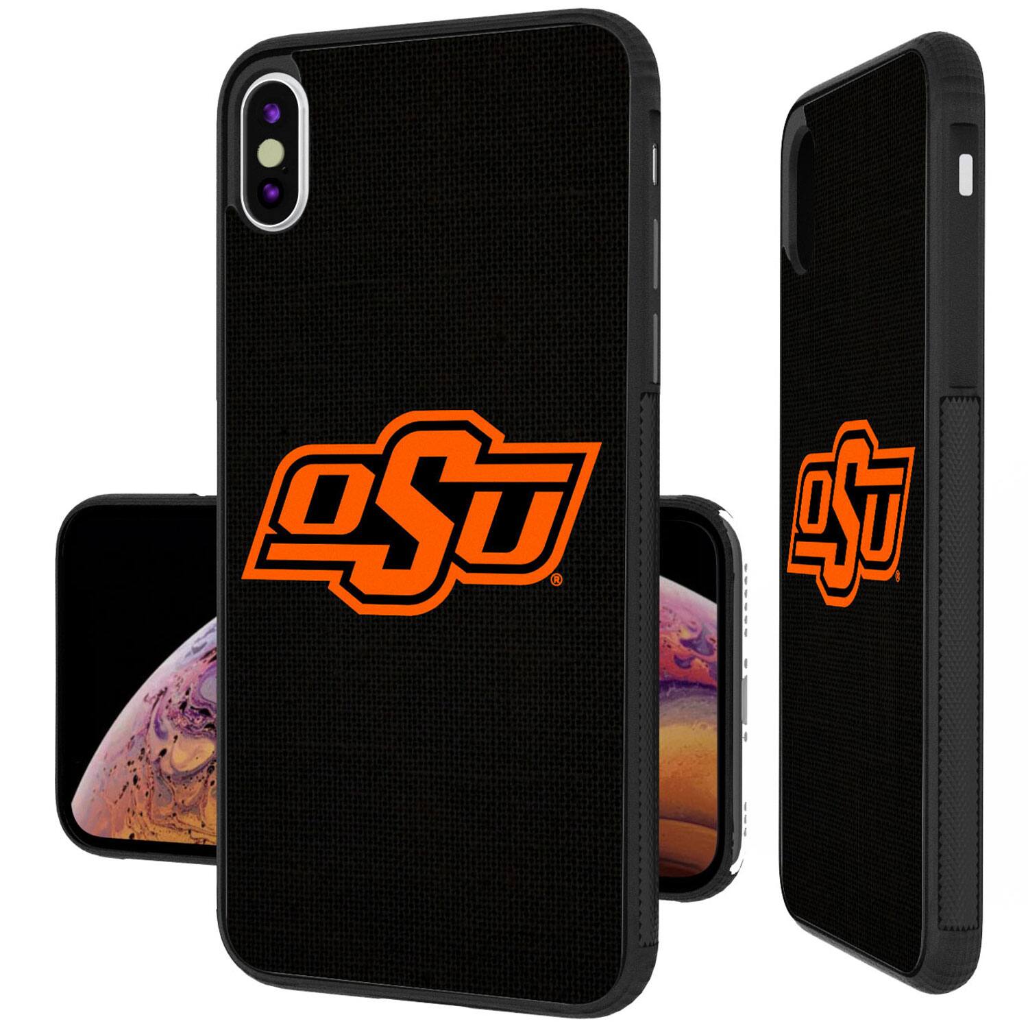 Alt View 3. Keyscaper - Oklahoma State Cowboys iPhone Solid Design Bump Case - 16 Pro Max - Multicolor.