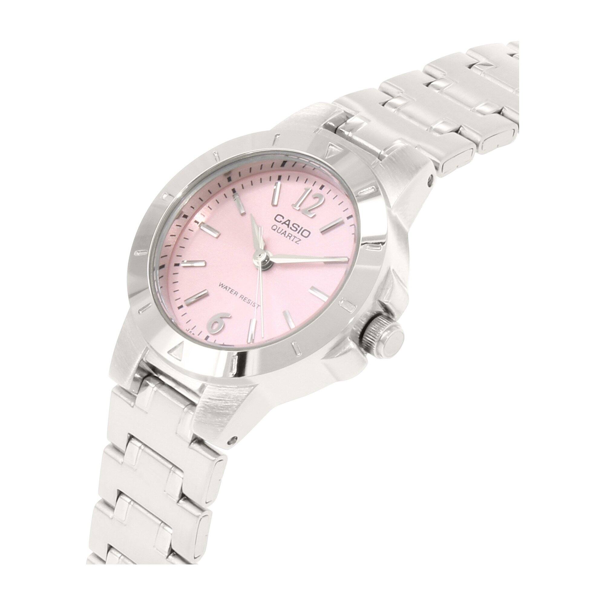 12 CASIO QUARTZ  
WATER RESIST 6 L
