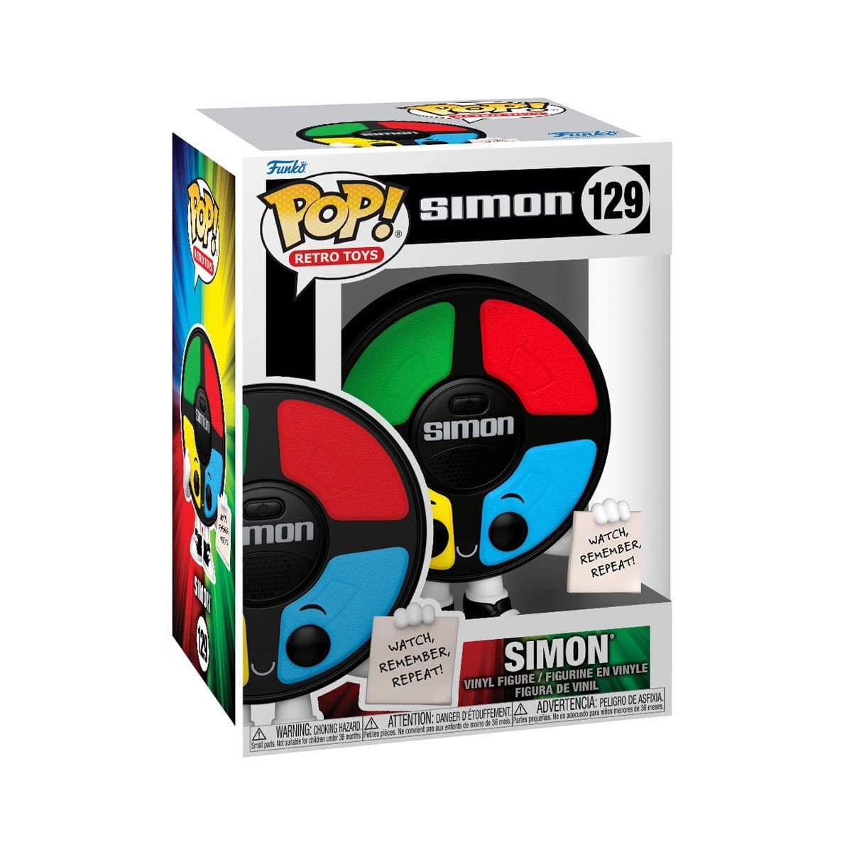 Funko Pop! Simon Memory Game #129 - Multicolor