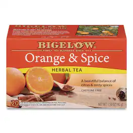 Bigelow - Tea Bags - Orange and Spice Herbal Tea (28/Box)