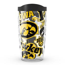 Tervis - Iowa Hawkeyes 10oz. Allover Classic Wavy Tumbler - Multicolor