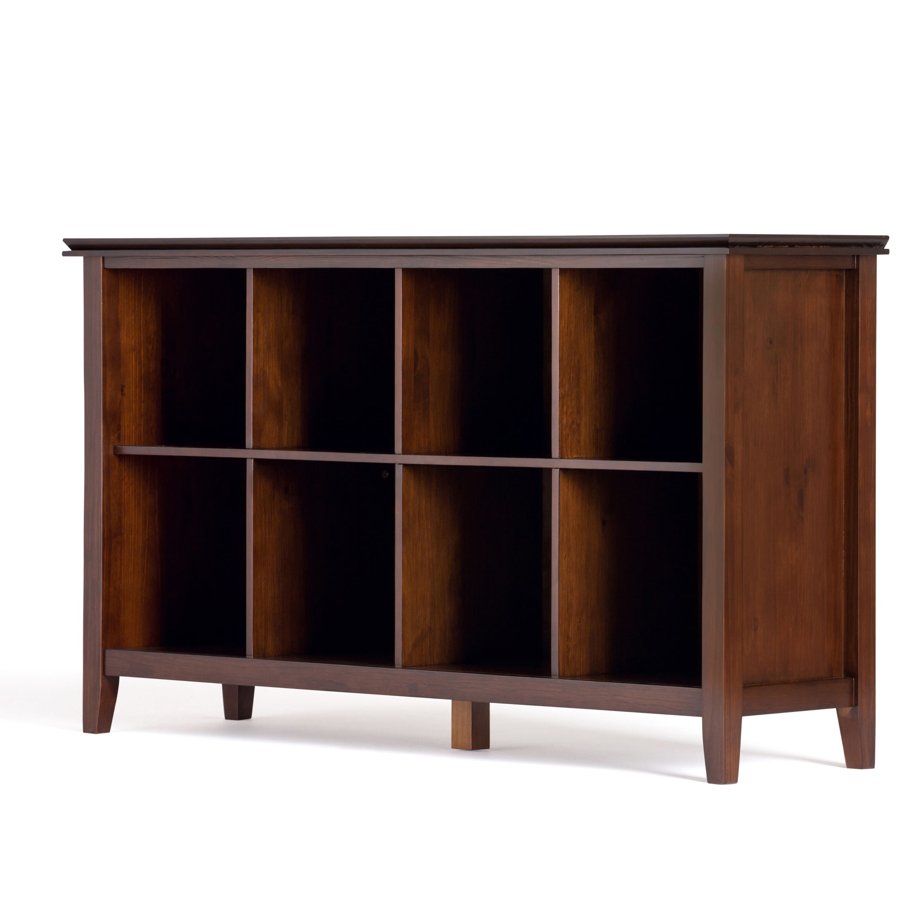 Simpli Home – Artisan 8 Cube Storage Sofa Table – Russet Brown Sansujyuku sansujyuku.com