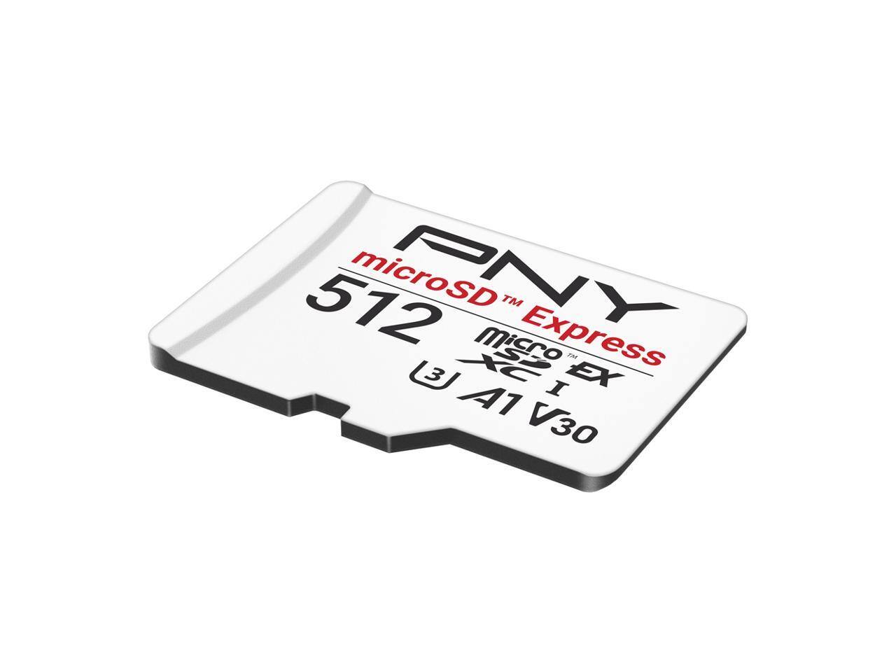 512GB microSD™ Express  
PNY  
microSD™  
XC I  
A1 V30
