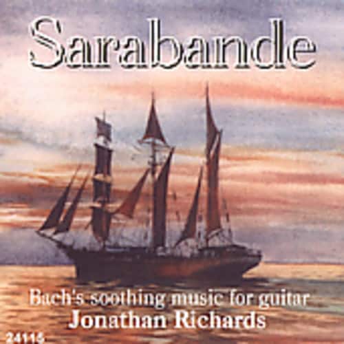 Jonathan Richards - Sarabande: Bach's Soothing Music for Guitar   - COMPACT DISCS [CD] price history on PriceWatchPro
