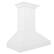 Alt View 11. ZLINE - ZLINE 30 in. Wooden Wall Mount Range Hood (KPWW-30) - Shiplap Bright White.