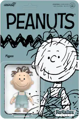 Super7 - Peanuts - ReAction Figures Wv8 - Pigpen - COLLECTIBLES - Multicolor