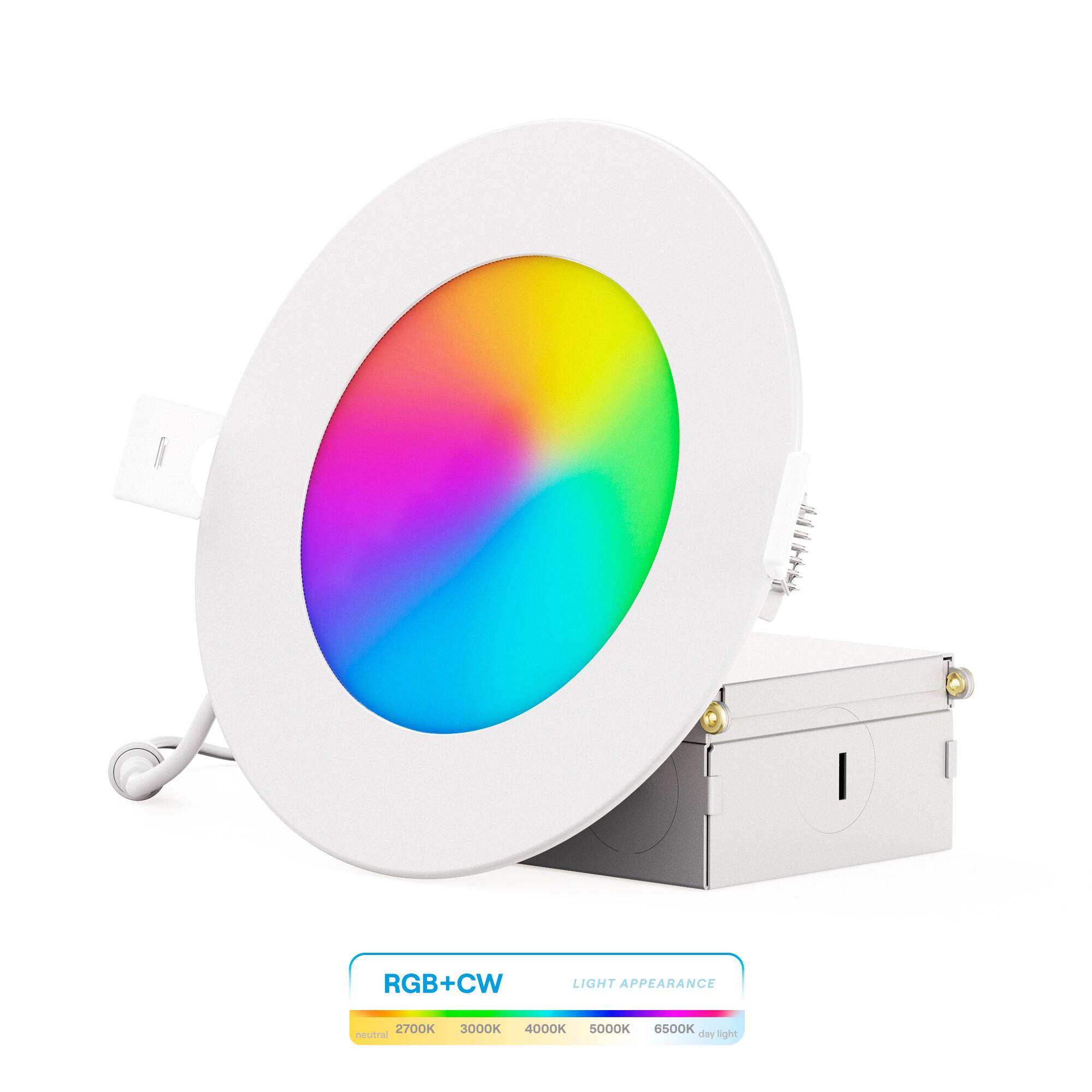 RGB+CW + LIGHT APPEARANCE 2700K 3000K 4000K 5000K 6500K day light