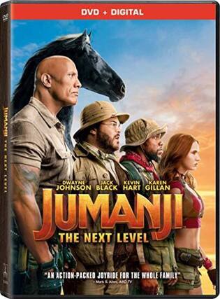 Front. Jumanji: The Next Level - DVD.