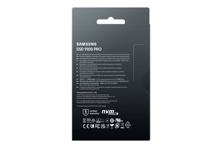 Samsung – 9100 PRO 2TB Internal SSD PCIe Gen 5x4 NVMe