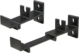 Schertz - Adjustable Universal Soundbar Wall Mount for SONOS, Samsung, LG, Vizio, Bose, Roku – - Black