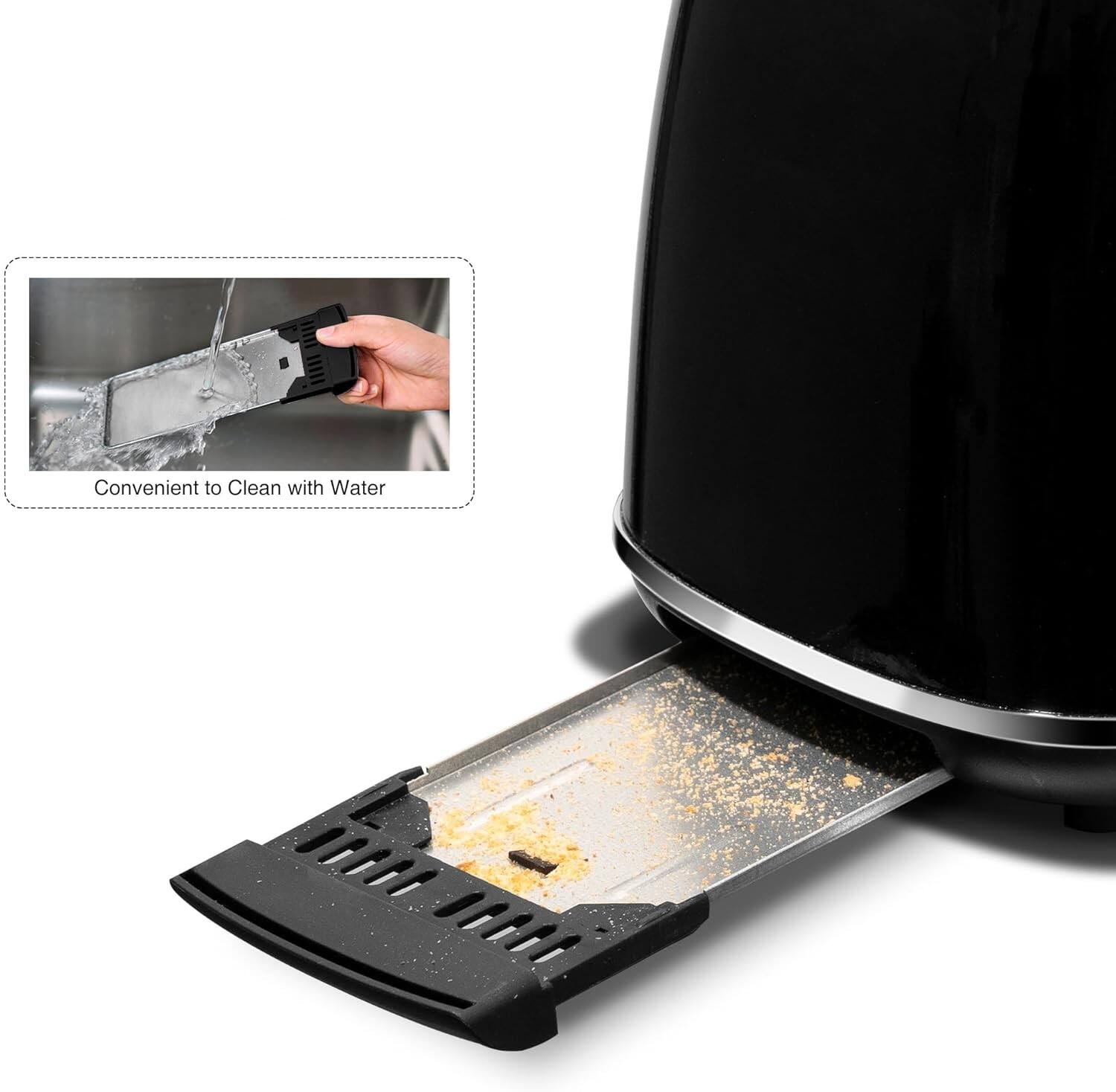 Convenient to Clean with Water