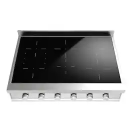 ILVE - Professional Plus II 36 inch Built-In Induction Rangetop with 6 Induction Elements - Stainless Steel