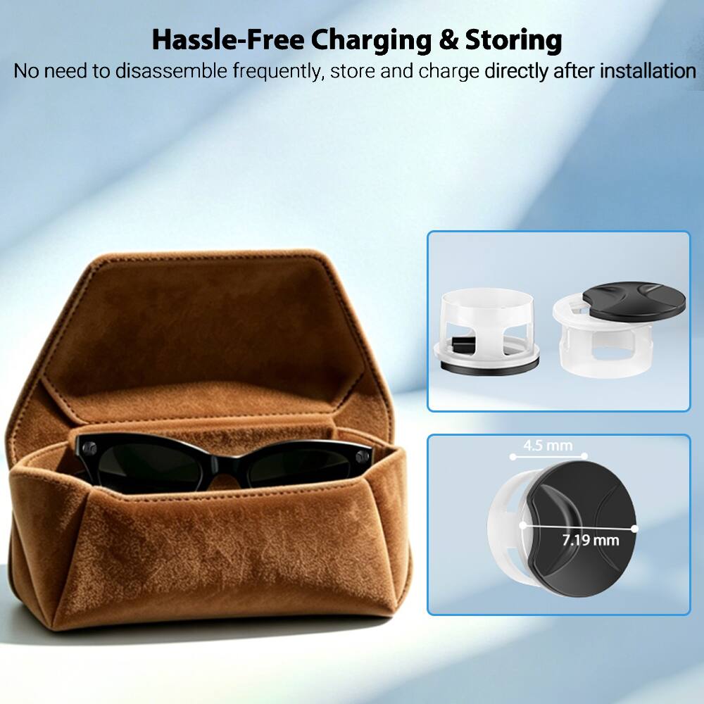 Hassle-Free Charging & Storing  
No need to disassemble frequently, store and charge directly after installation  

4.5 mm  
7.19 mm