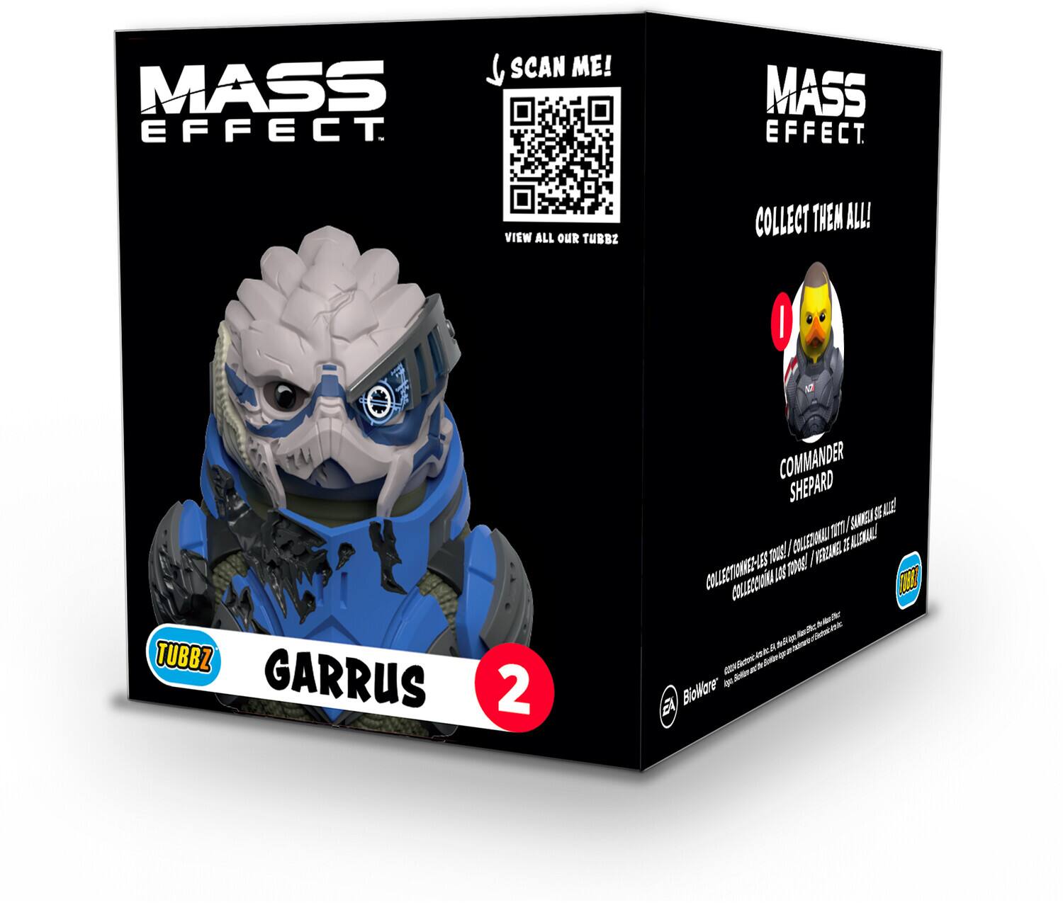 MASS EFFECT SCAN ME! MASS EFFECT. VIEW ALL OUR TUBBZ COLLECT THEM ALL! | TUBBZ GARRUS 2 COMMANDER SHEPARD IE AE 0 SUEN COLLECT-LES COLLECCIONE-LES 08 UA N td - trcbe - R na .u a ufvtnr -K Vemal wA ape Antir A Biore