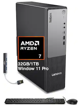 ThinkCentre AMD Ryzen 7 32GB/1TB Windows 11 Pro Lenovo