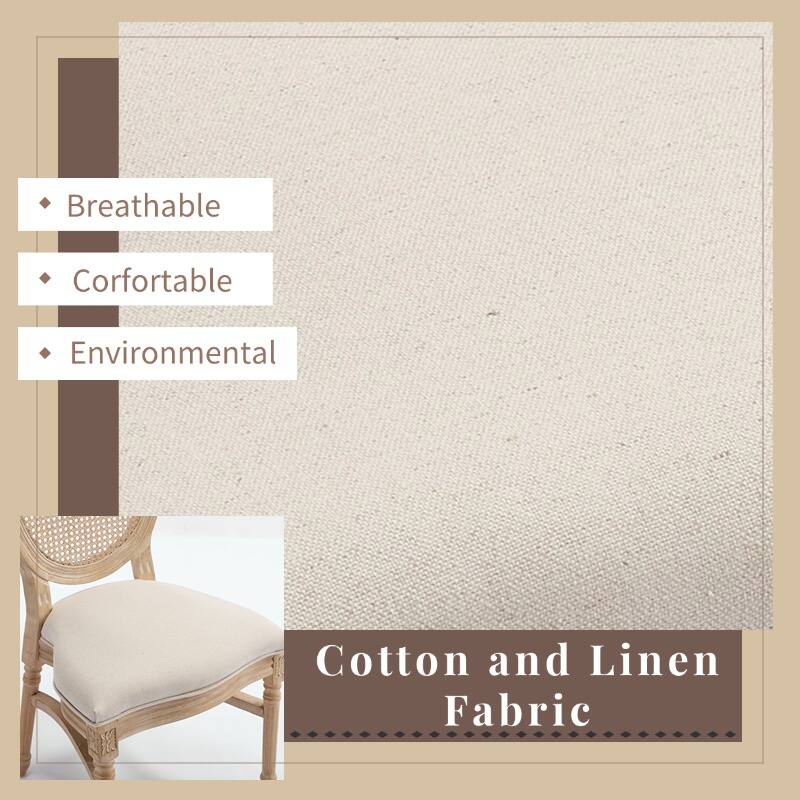 - Breathable
- Comfortable
- Environmental

Cotton and Linen Fabric
