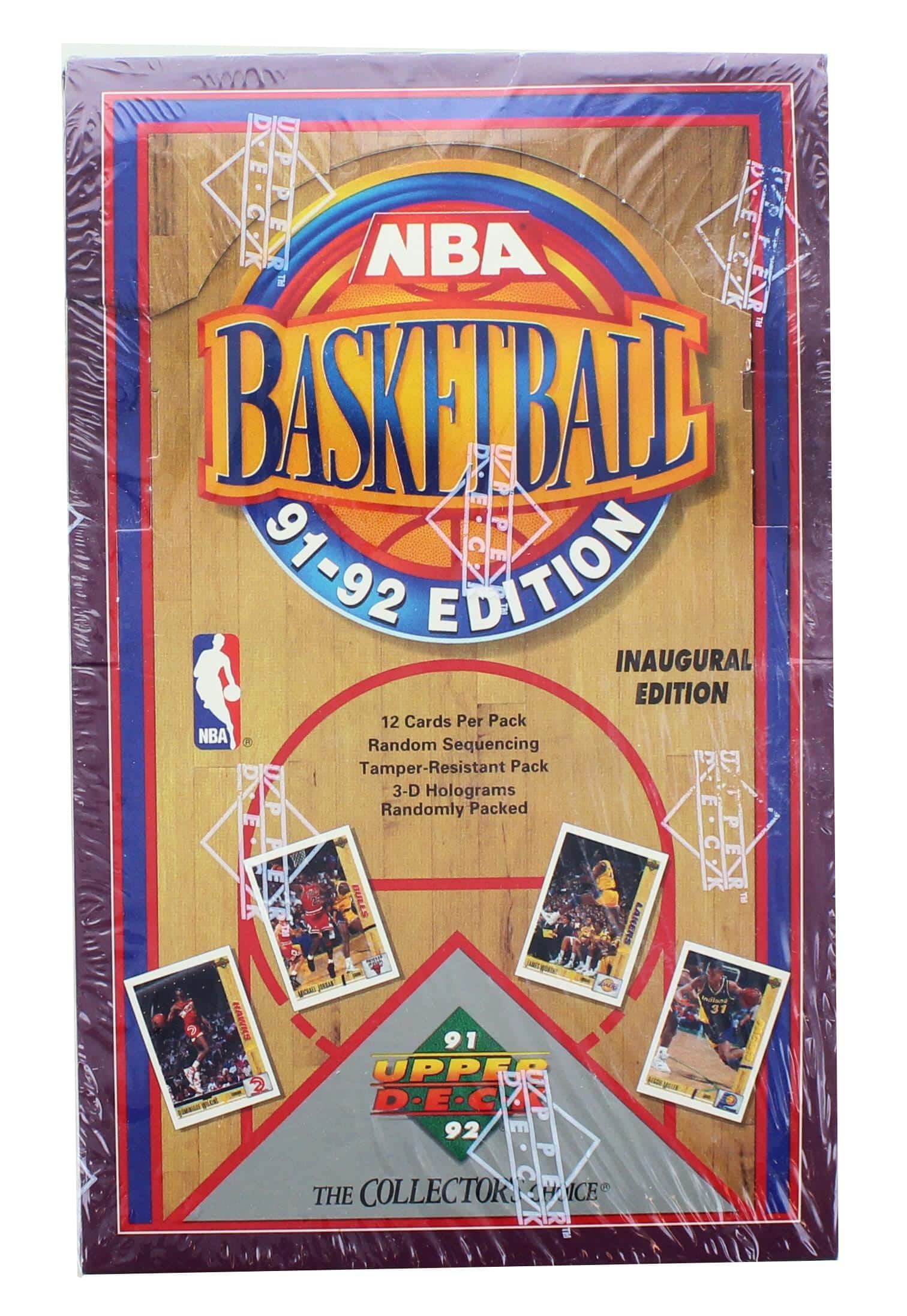 1991-92 Upper Deck Inaugural Edition Basketball Box - Blue price history on PriceWatchPro