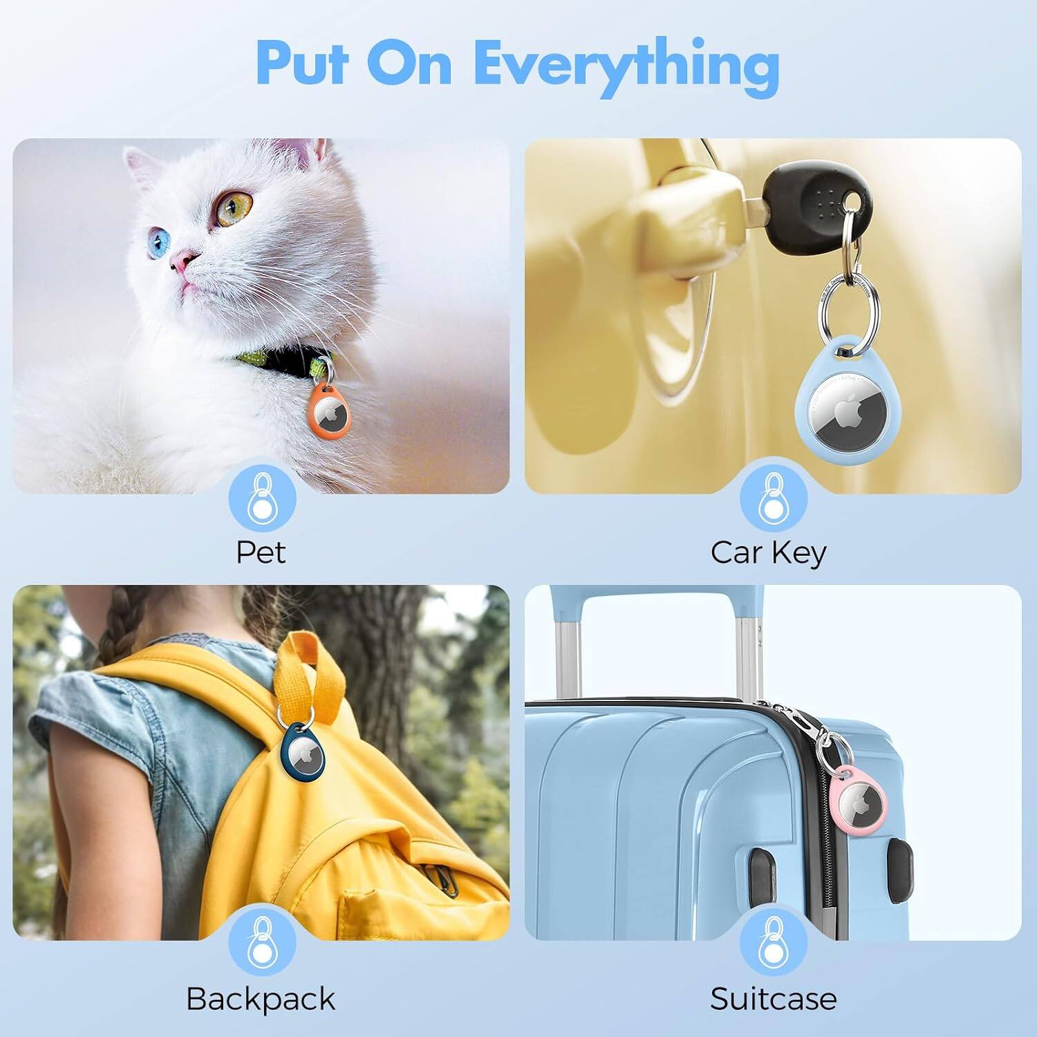 Put On Everything

Pet  
Car Key  
Backpack  
Suitcase