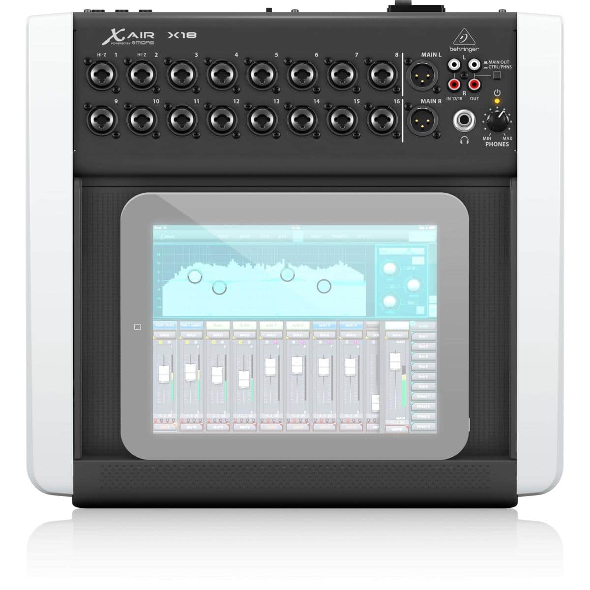 Behringer - X Air X18 18-Channel 12-Bus Digital Mixer for iPad/Android Tablet