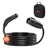 VEVOR - EV Charger Extension Cable for Tesla, 48Amp 21 ft Max 240V 11.52 kW with NACS Plug, EV Extension Cord - Black