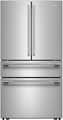 KitchenAid - 30 Cu. Ft. French Door Refrigerator with Interior Water and Ice and FreshChill Full-Width Refrigerated Drawer - Stainless Steel