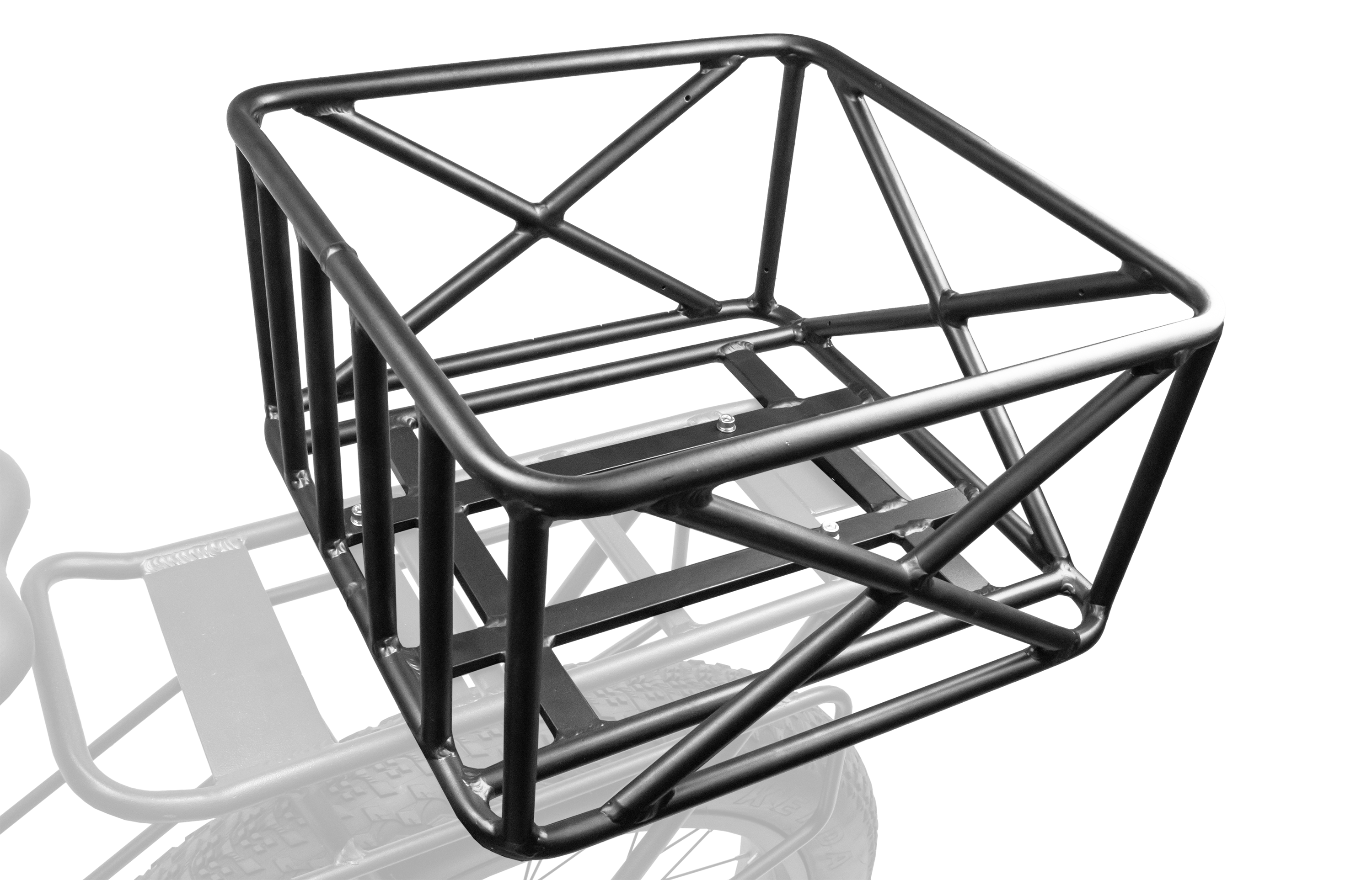 Alt View 5. Rambo Bikes - RAMBO Basket Small - Black.