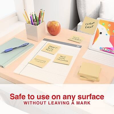 CLIENT EVENT  
SEND SURVEY  
DRAFT BLOG POST  
PREP SOCIAL MEDIA CONTENT  
CALENDAR  

Safe to use on any surface  
WITHOUT LEAVING A MARK