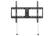Front. One for All - TV BRACKET, SOLID FLAT, VESA 600, US - Black.