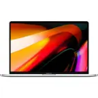 Front. Apple - MacBook Pro 16" Certified Refurbished - Intel Core i9 - 16GB Memory - AMD Radeon Pro 5500M - 1TB SSD (2019) - Silver.