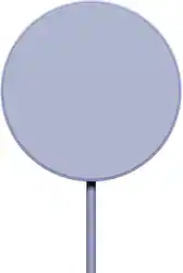 OhSnap - Qi2 Wireless Charger - Crushed Orchid - Front_Zoom