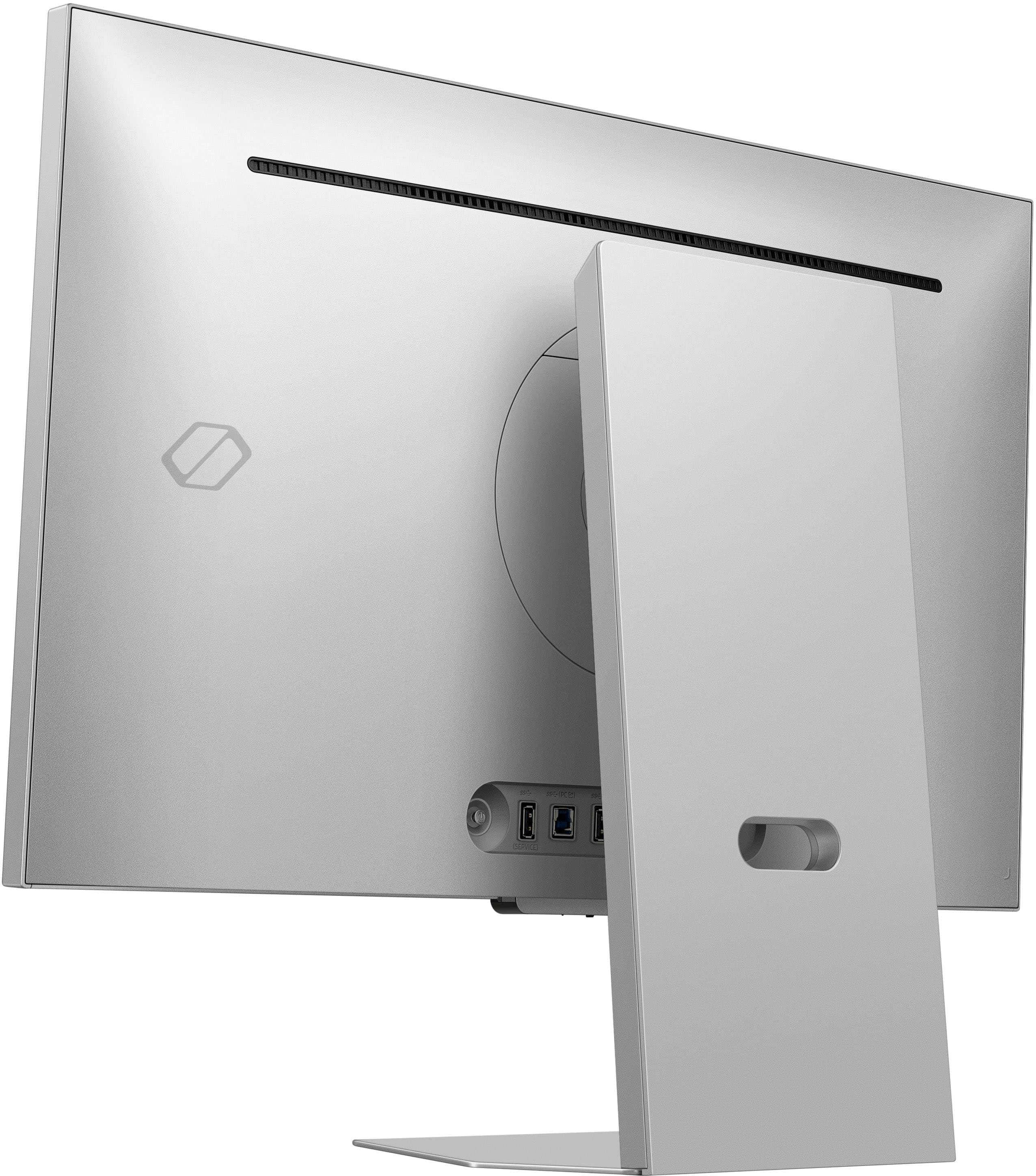 Alt View 20. Samsung - 27" Odyssey Glasses Free 3D G90XF 4K UHD, 165Hz, 1ms, G-SYNC Compatible and FreeSync Prem Pro Gaming Monitor - Mercury Silver.