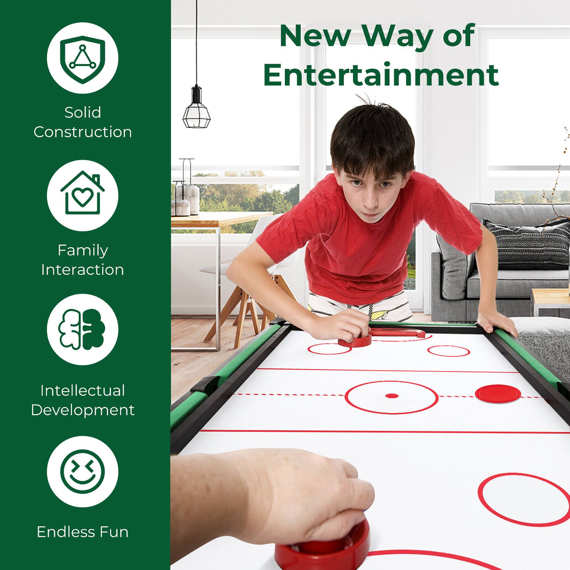 New Way of Entertainment  
Solid Construction  
Family Interaction  
Intellectual Development  
Endless Fun