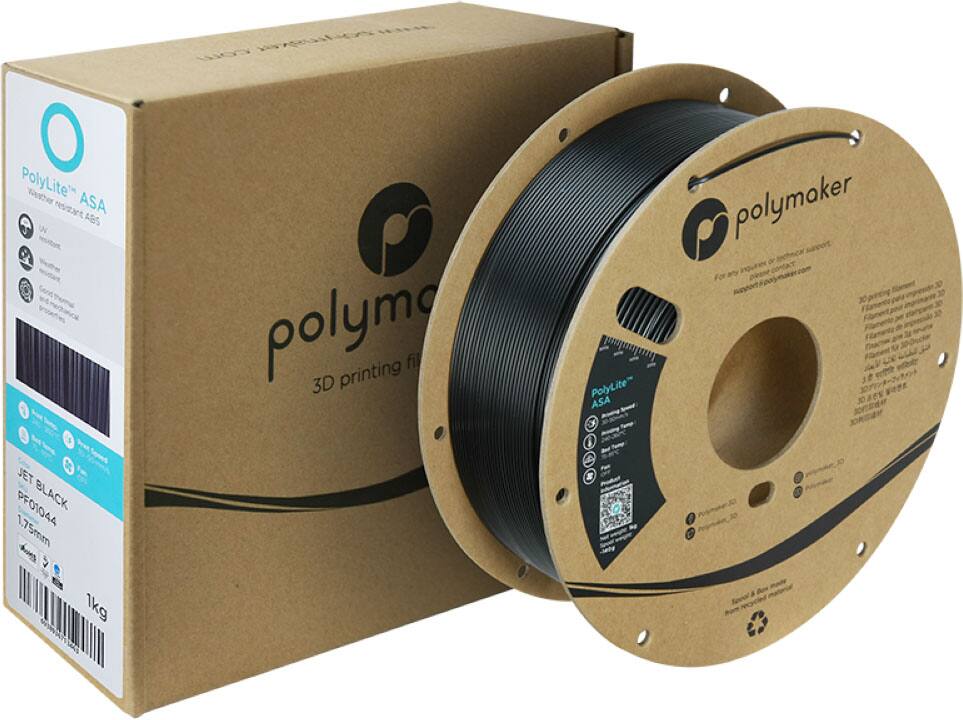 PolyLite Weather resistant ASA 3D printing filament is a high-quality product that is designed to provide excellent print quality and durability. The filament is made from a blend of materials that offer a balance of strength, flexibility, and weather resistance. It is ideal for creating outdoor-resistant objects, such as garden furniture, planters, or other items that need to withstand the elements. The filament is available in a 1.75mm diameter and comes in a 1kg spool. The PolyLite ASA 1.75mm filament is compatible with a wide range of 3D printers, including those from Polymaker. To learn more about this product and its features, visit the Polymaker website at support.polymaker.com.
