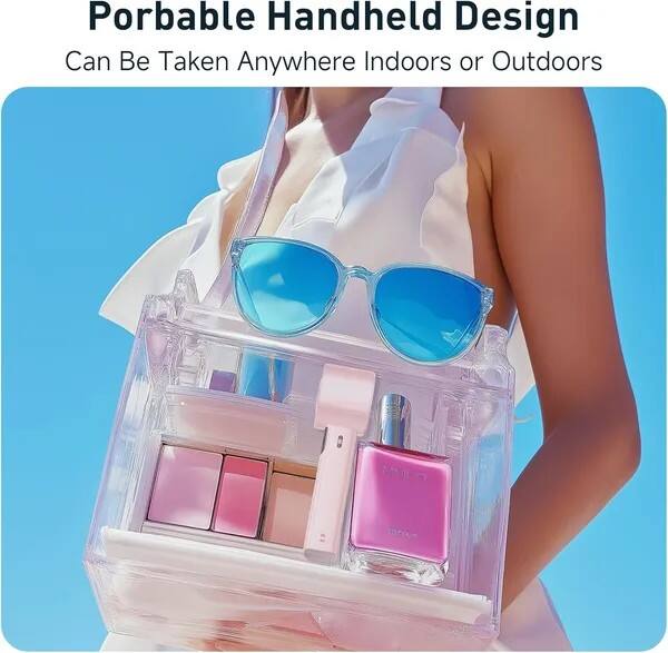 Portable Handheld Design Can Be Taken Anywhere Indoors or Outdoors