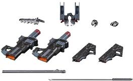 PopMarket - THREEZERO - Figzero Ultraman Suit Version 7 Anime Version Weapon Set 1/6 Scale (Net) - Collectibles - Multicolor