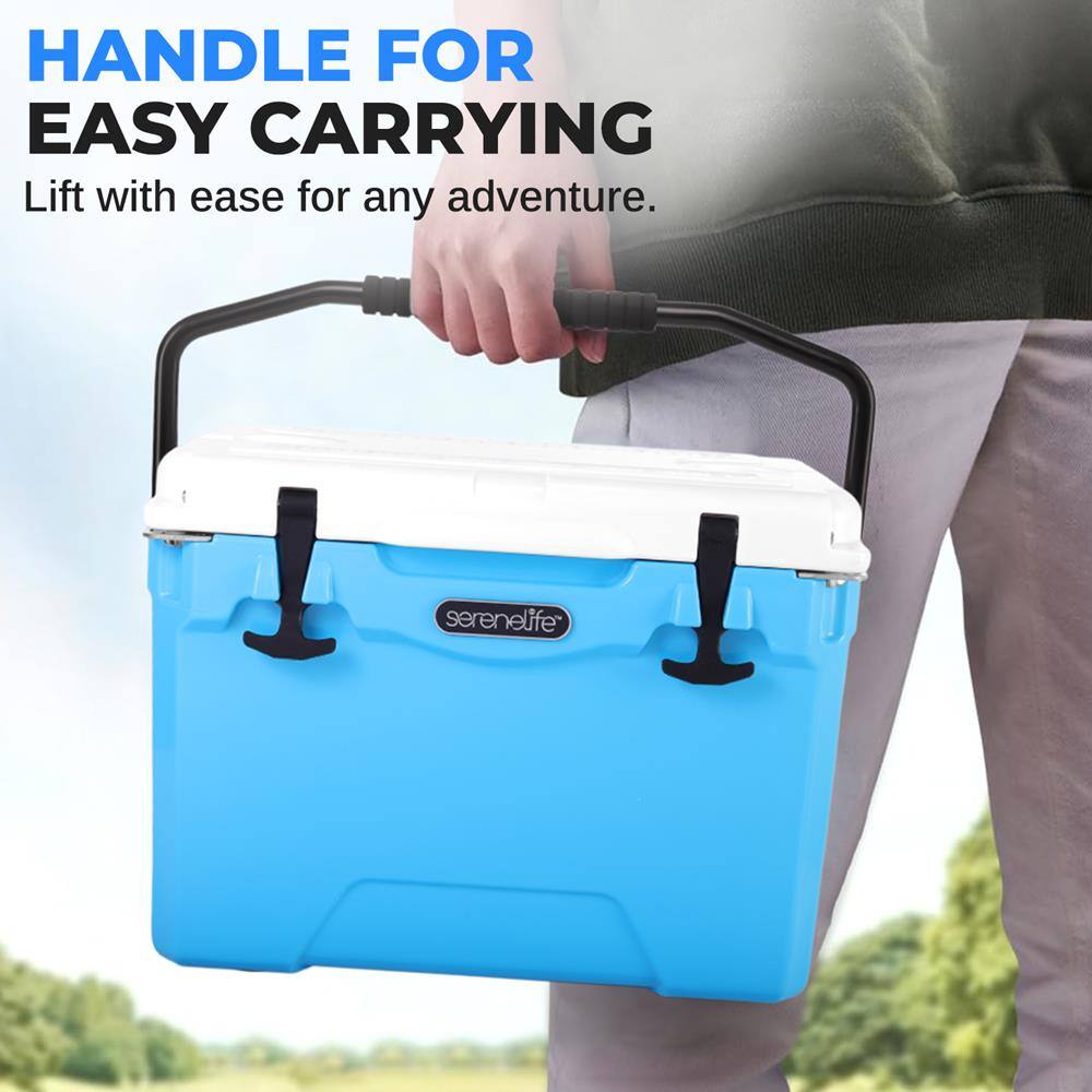 HANDLE FOR EASY CARRYING  
Lift with ease for any adventure.  
serenelife