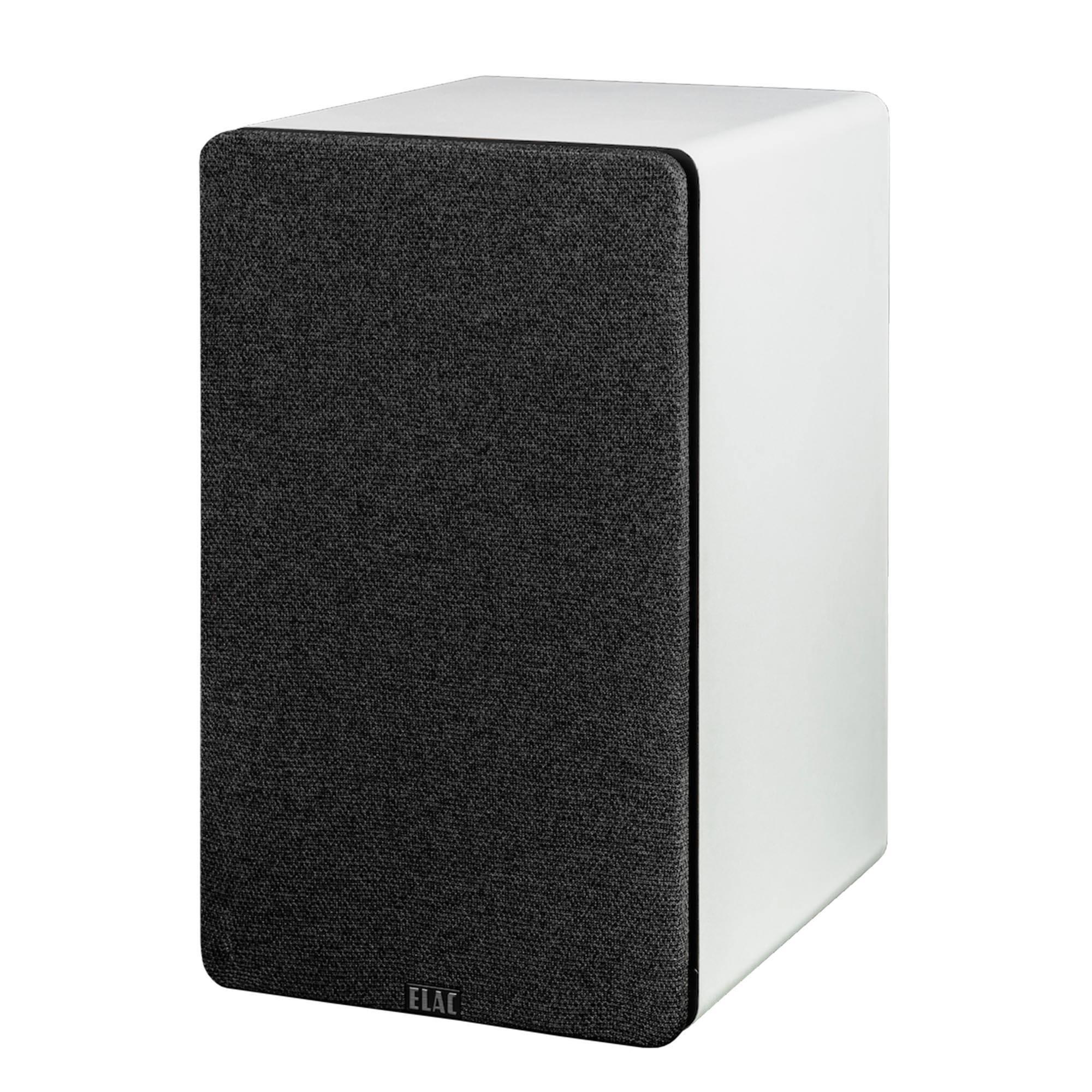 Alt View 4. ELAC - ELAC DCB61-W Debut ConneX Powered Speaker - White - Black/Gray.