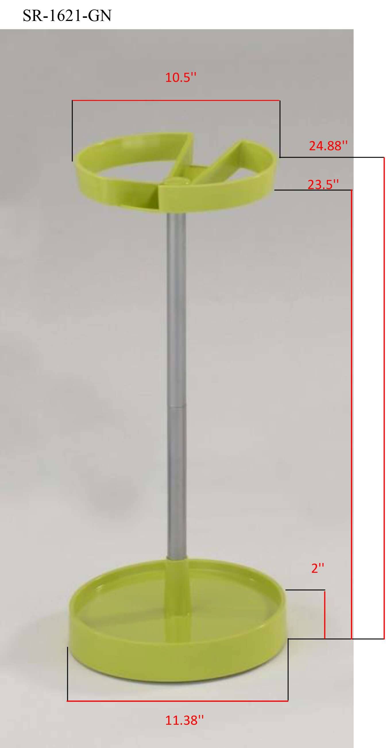 SR-1621-GN  
10.5"  
24.88"  
23.5"  
2"  
11.38"