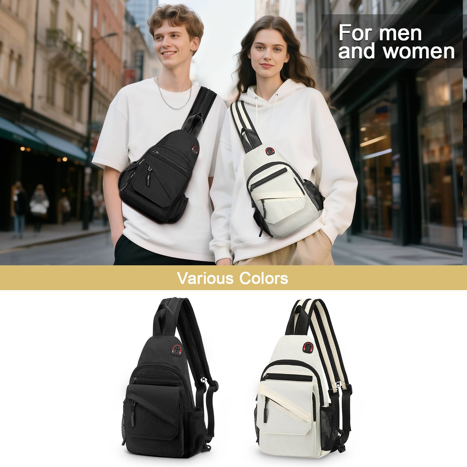 For men and women  
Various Colors