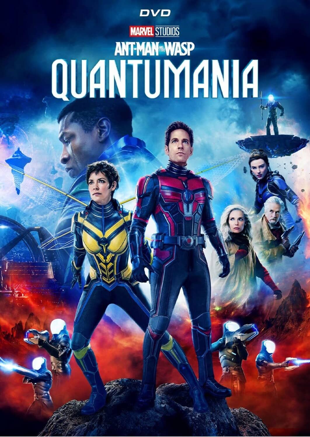 Front. Ant-Man and the Wasp: Quantumania   - DVD.