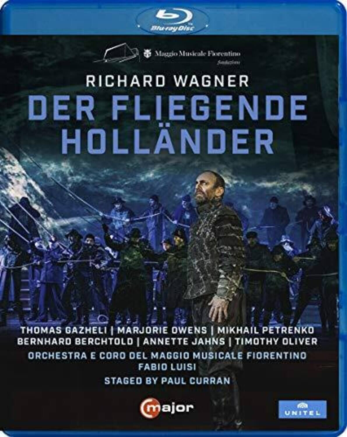 Front. Coro Del Maggio Musicale Fiorentino  Orchestra Del Maggio Musicale Fiorentino  Luisi - Der Fliegende - BLU-RAY.